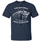 T-Shirts Navy / YXS The Lone Wolf Youth T-Shirt