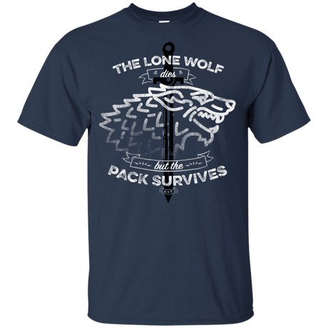 T-Shirts Navy / YXS The Lone Wolf Youth T-Shirt