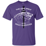 T-Shirts Purple / YXS The Lone Wolf Youth T-Shirt