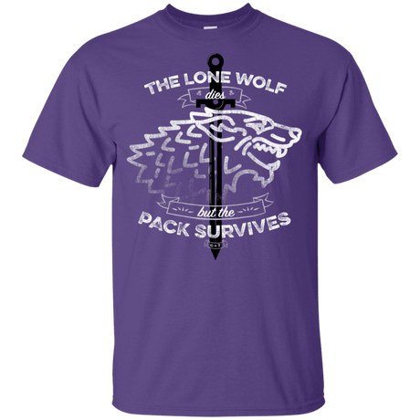 T-Shirts Purple / YXS The Lone Wolf Youth T-Shirt