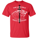 T-Shirts Red / YXS The Lone Wolf Youth T-Shirt