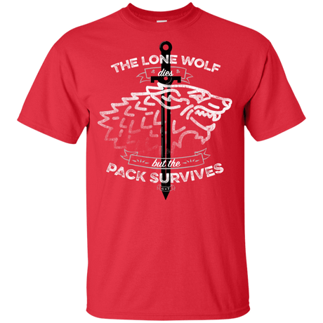 T-Shirts Red / YXS The Lone Wolf Youth T-Shirt