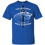 T-Shirts Royal / YXS The Lone Wolf Youth T-Shirt