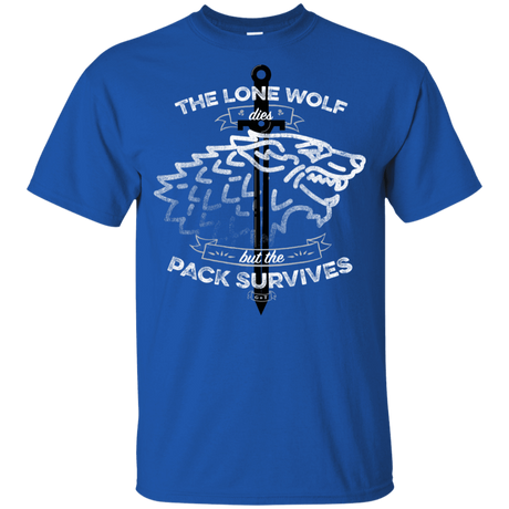 T-Shirts Royal / YXS The Lone Wolf Youth T-Shirt