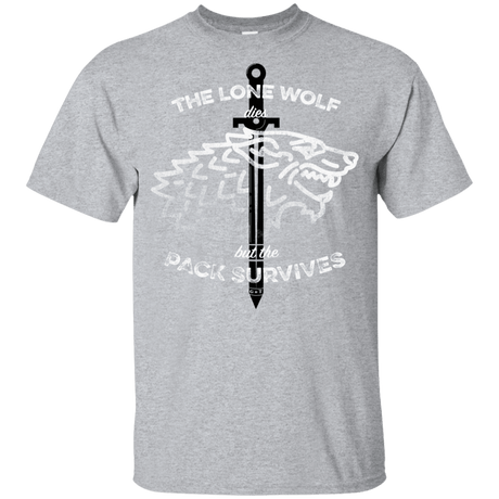 T-Shirts Sport Grey / YXS The Lone Wolf Youth T-Shirt