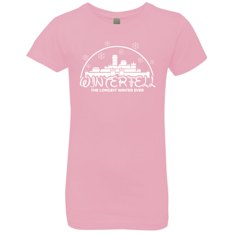 T-Shirts Light Pink / YXS The longest winter Girls Premium T-Shirt
