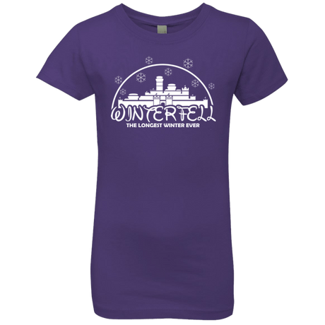 T-Shirts Purple Rush / YXS The longest winter Girls Premium T-Shirt