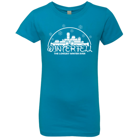 T-Shirts Turquoise / YXS The longest winter Girls Premium T-Shirt