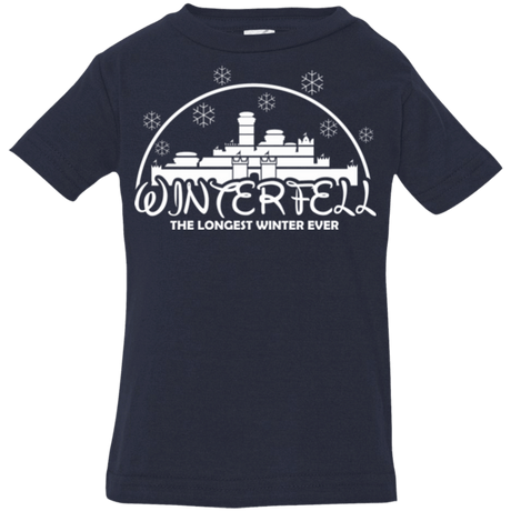 T-Shirts Navy / 6 Months The longest winter Infant Premium T-Shirt