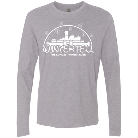 T-Shirts Heather Grey / Small The longest winter Men's Premium Long Sleeve