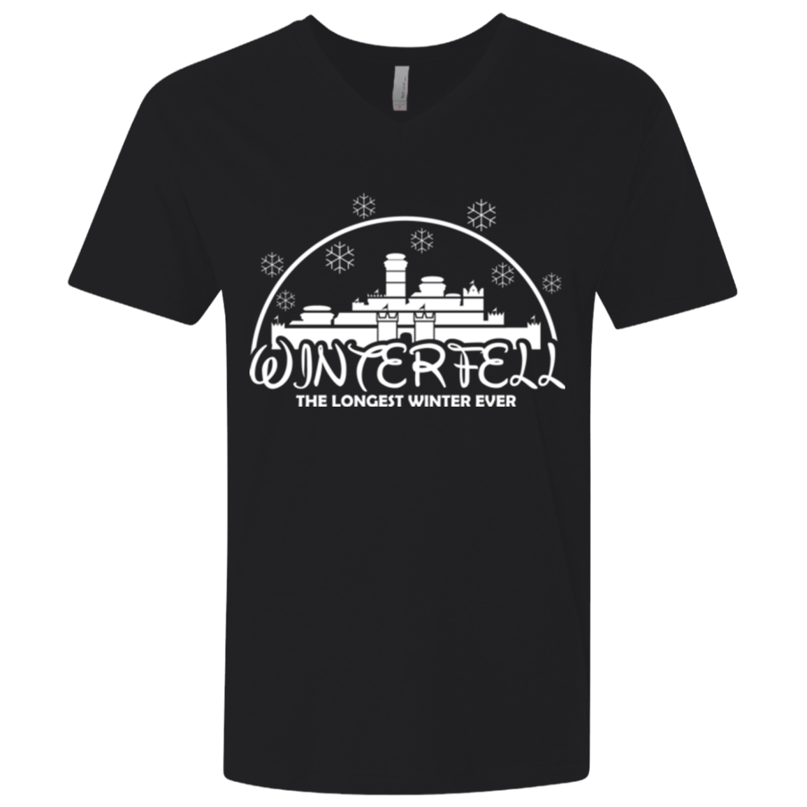 T-Shirts Black / X-Small The longest winter Men's Premium V-Neck