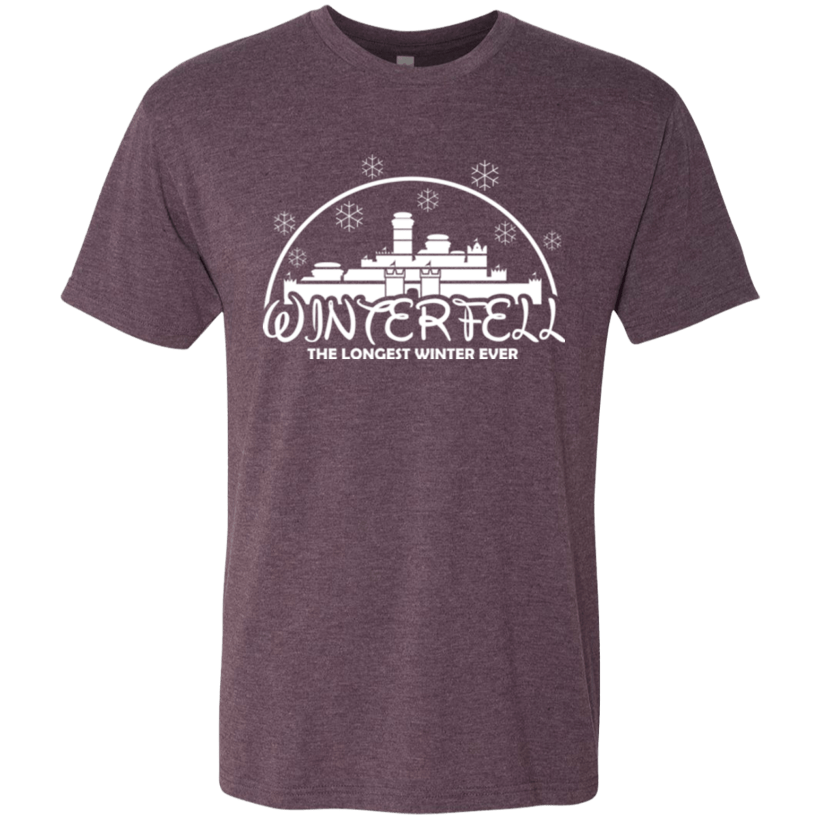 T-Shirts Vintage Purple / Small The longest winter Men's Triblend T-Shirt