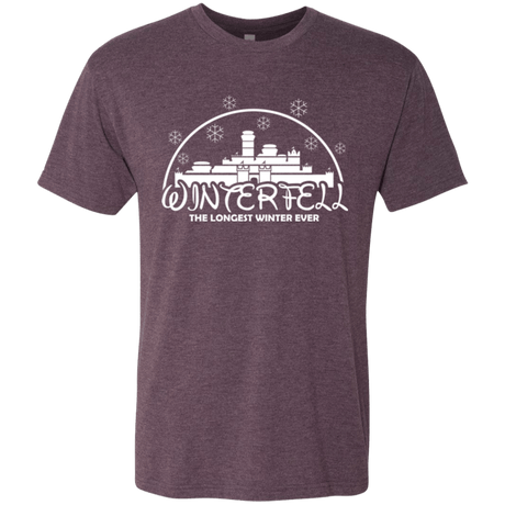 T-Shirts Vintage Purple / Small The longest winter Men's Triblend T-Shirt