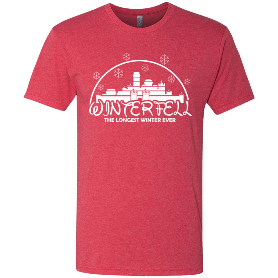 T-Shirts Vintage Red / Small The longest winter Men's Triblend T-Shirt