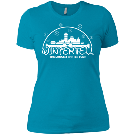T-Shirts Turquoise / X-Small The longest winter Women's Premium T-Shirt