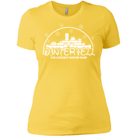T-Shirts Vibrant Yellow / X-Small The longest winter Women's Premium T-Shirt