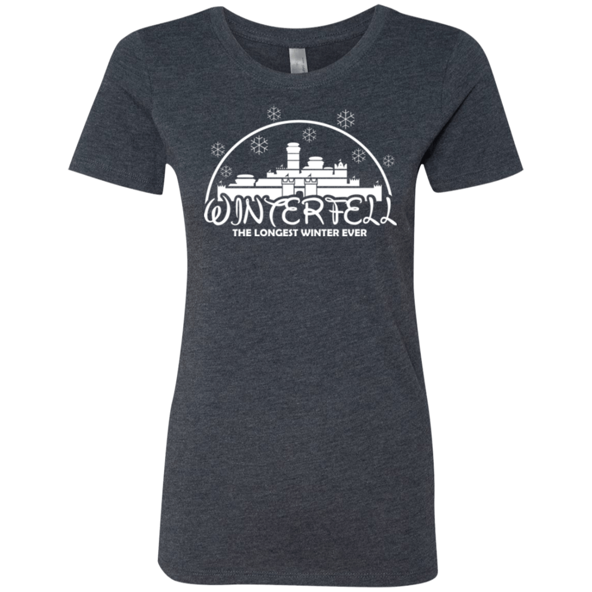 T-Shirts Vintage Navy / Small The longest winter Women's Triblend T-Shirt