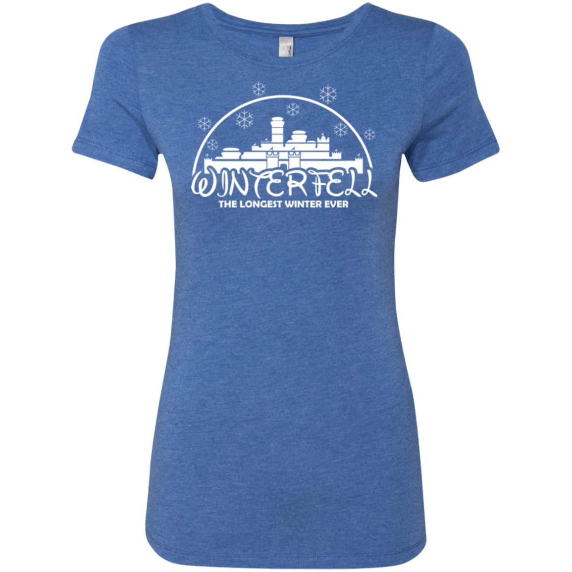 T-Shirts Vintage Royal / Small The longest winter Women's Triblend T-Shirt