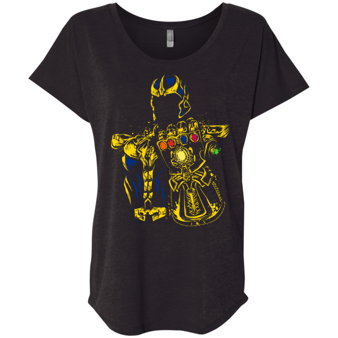 T-Shirts Vintage Black / X-Small The Mad Titan Triblend Dolman Sleeve