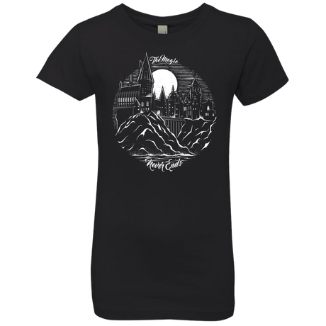 T-Shirts Black / YXS The Magic Never Ends Girls Premium T-Shirt