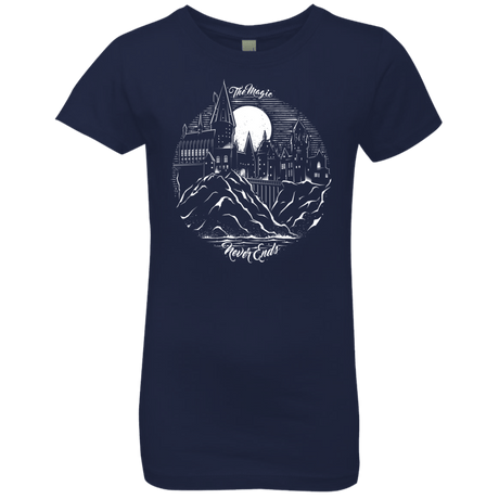 T-Shirts Midnight Navy / YXS The Magic Never Ends Girls Premium T-Shirt