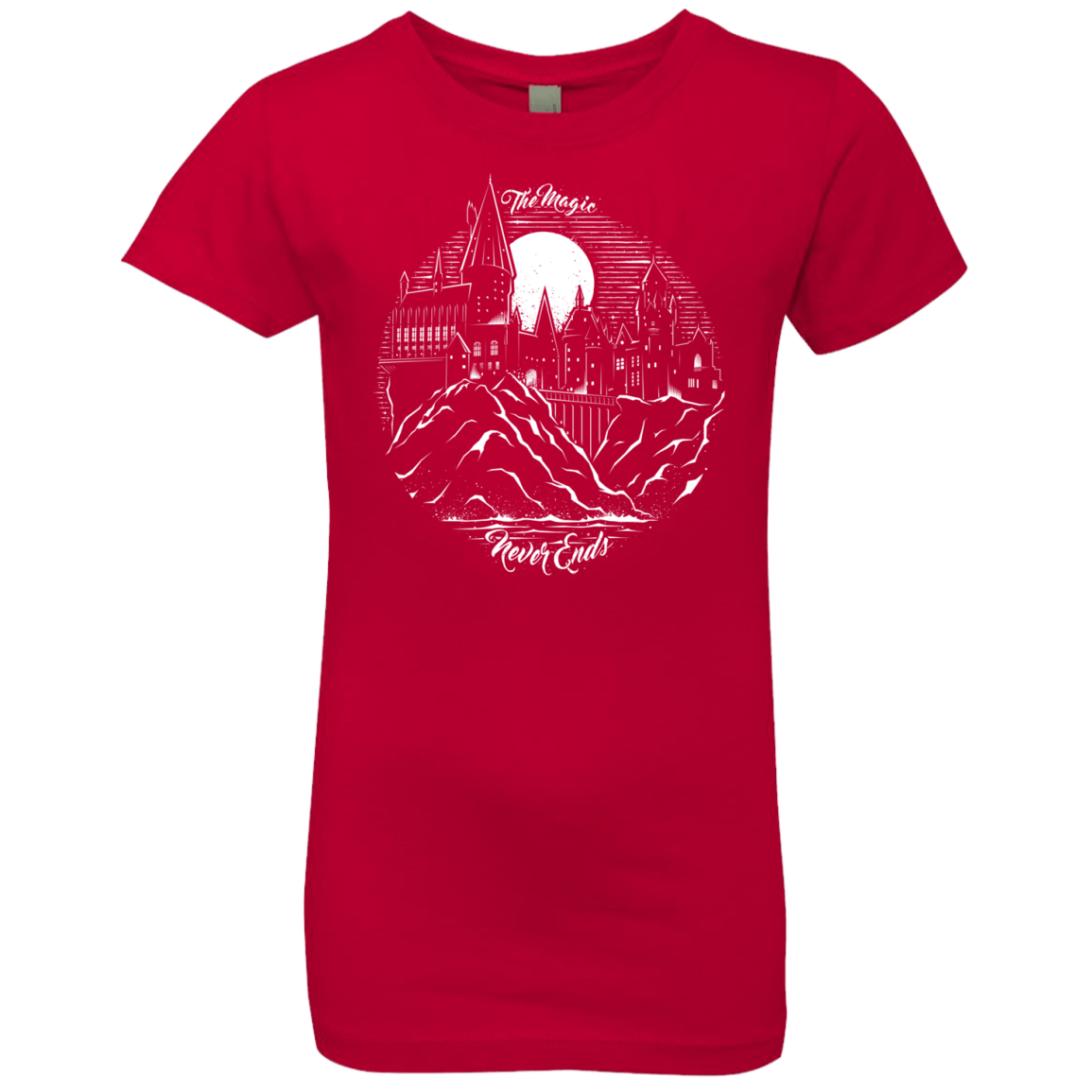 T-Shirts Red / YXS The Magic Never Ends Girls Premium T-Shirt