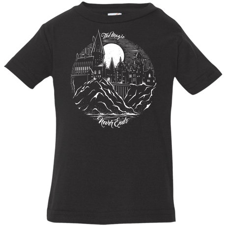 T-Shirts Black / 6 Months The Magic Never Ends Infant Premium T-Shirt