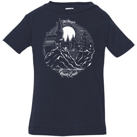 T-Shirts Navy / 6 Months The Magic Never Ends Infant Premium T-Shirt