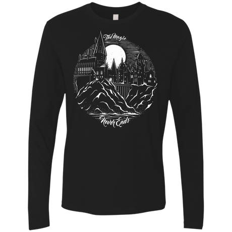 T-Shirts Black / Small The Magic Never Ends Men's Premium Long Sleeve