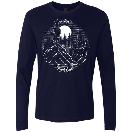 T-Shirts Midnight Navy / Small The Magic Never Ends Men's Premium Long Sleeve