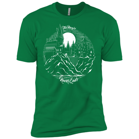 T-Shirts Kelly Green / X-Small The Magic Never Ends Men's Premium T-Shirt