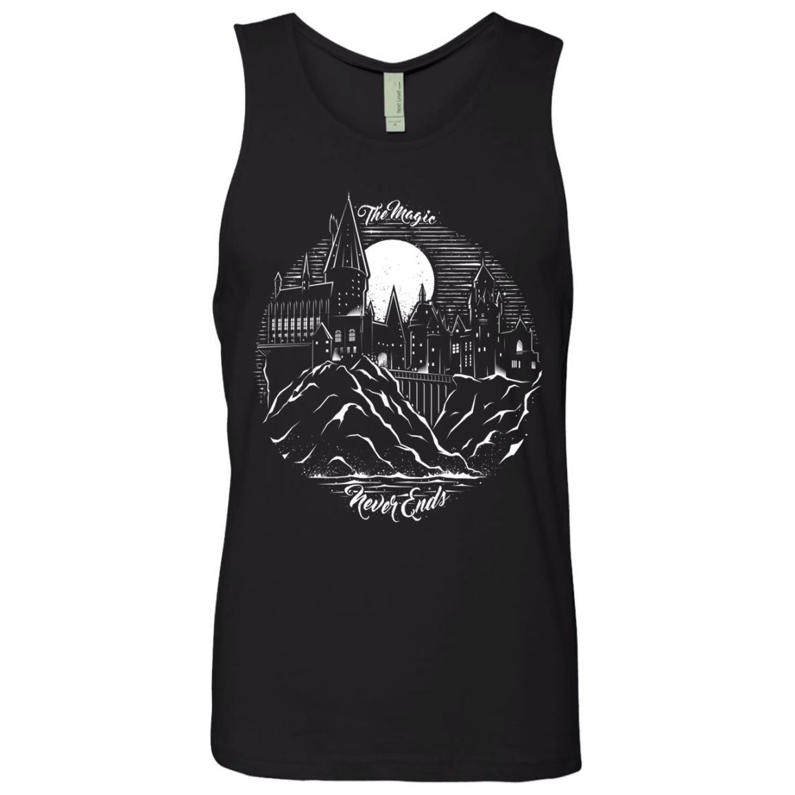 T-Shirts Black / Small The Magic Never Ends Men's Premium Tank Top