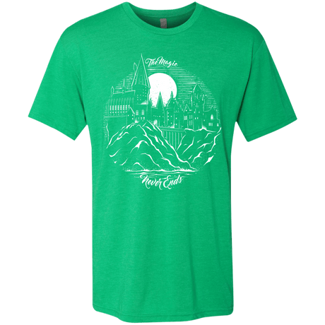 T-Shirts Envy / Small The Magic Never Ends Men's Triblend T-Shirt