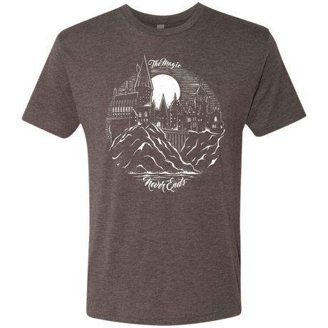 T-Shirts Macchiato / Small The Magic Never Ends Men's Triblend T-Shirt
