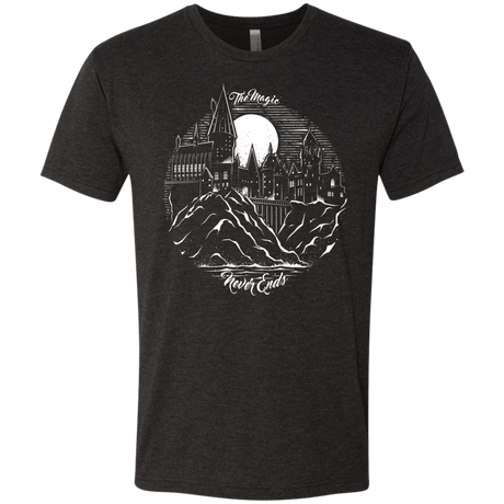 T-Shirts Vintage Black / Small The Magic Never Ends Men's Triblend T-Shirt