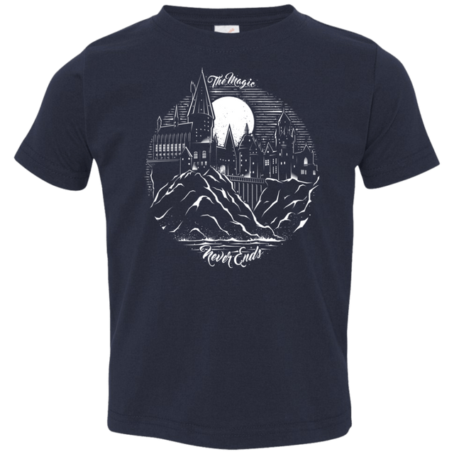 T-Shirts Navy / 2T The Magic Never Ends Toddler Premium T-Shirt