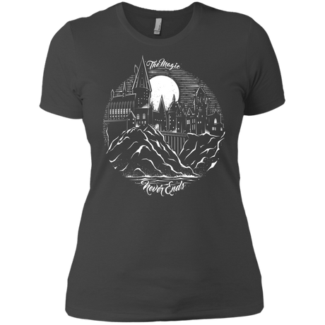 T-Shirts Heavy Metal / X-Small The Magic Never Ends Women's Premium T-Shirt
