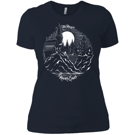 T-Shirts Midnight Navy / X-Small The Magic Never Ends Women's Premium T-Shirt