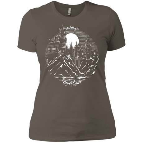 T-Shirts Warm Grey / X-Small The Magic Never Ends Women's Premium T-Shirt