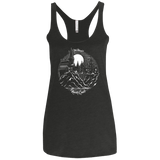 T-Shirts Vintage Black / X-Small The Magic Never Ends Women's Triblend Racerback Tank