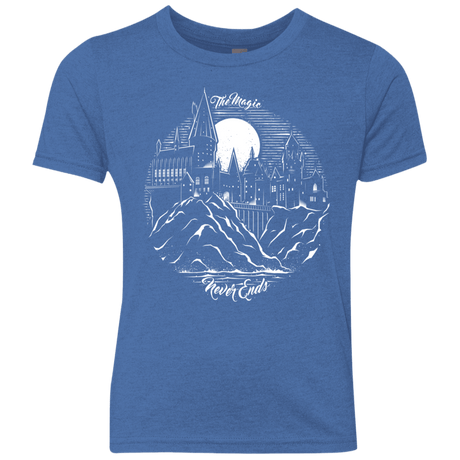 T-Shirts Vintage Royal / YXS The Magic Never Ends Youth Triblend T-Shirt