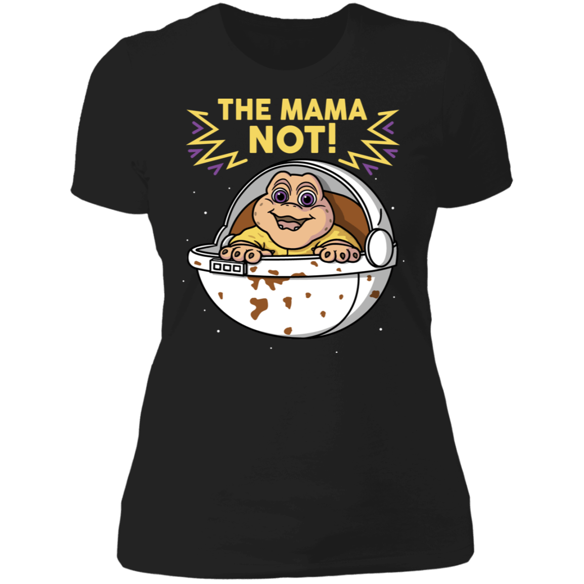 T-Shirts Black / X-Small The Mama Not Women's Premium T-Shirt