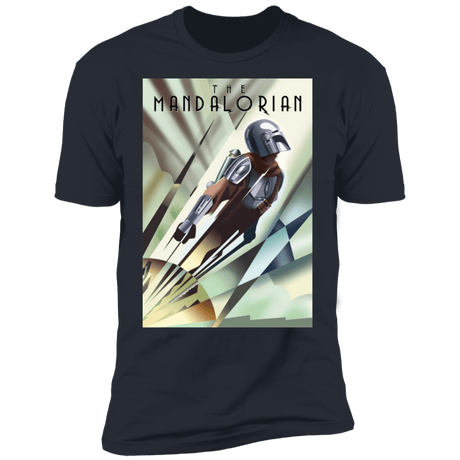 T-Shirts Indigo / S The Mandalorian Men's Premium T-Shirt