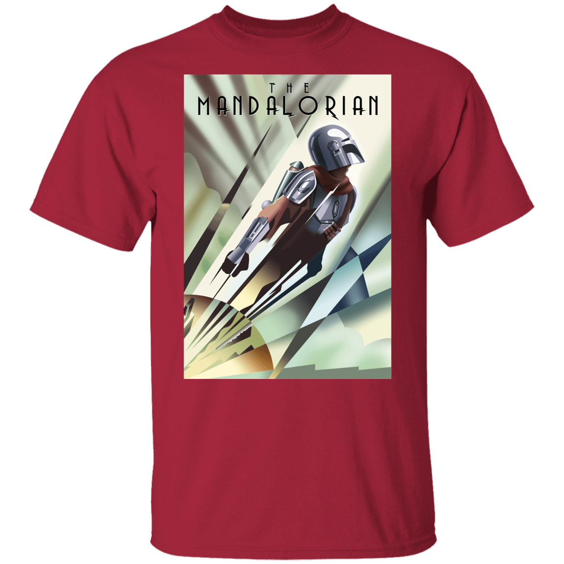 T-Shirts Cardinal / YXS The Mandalorian Youth T-Shirt