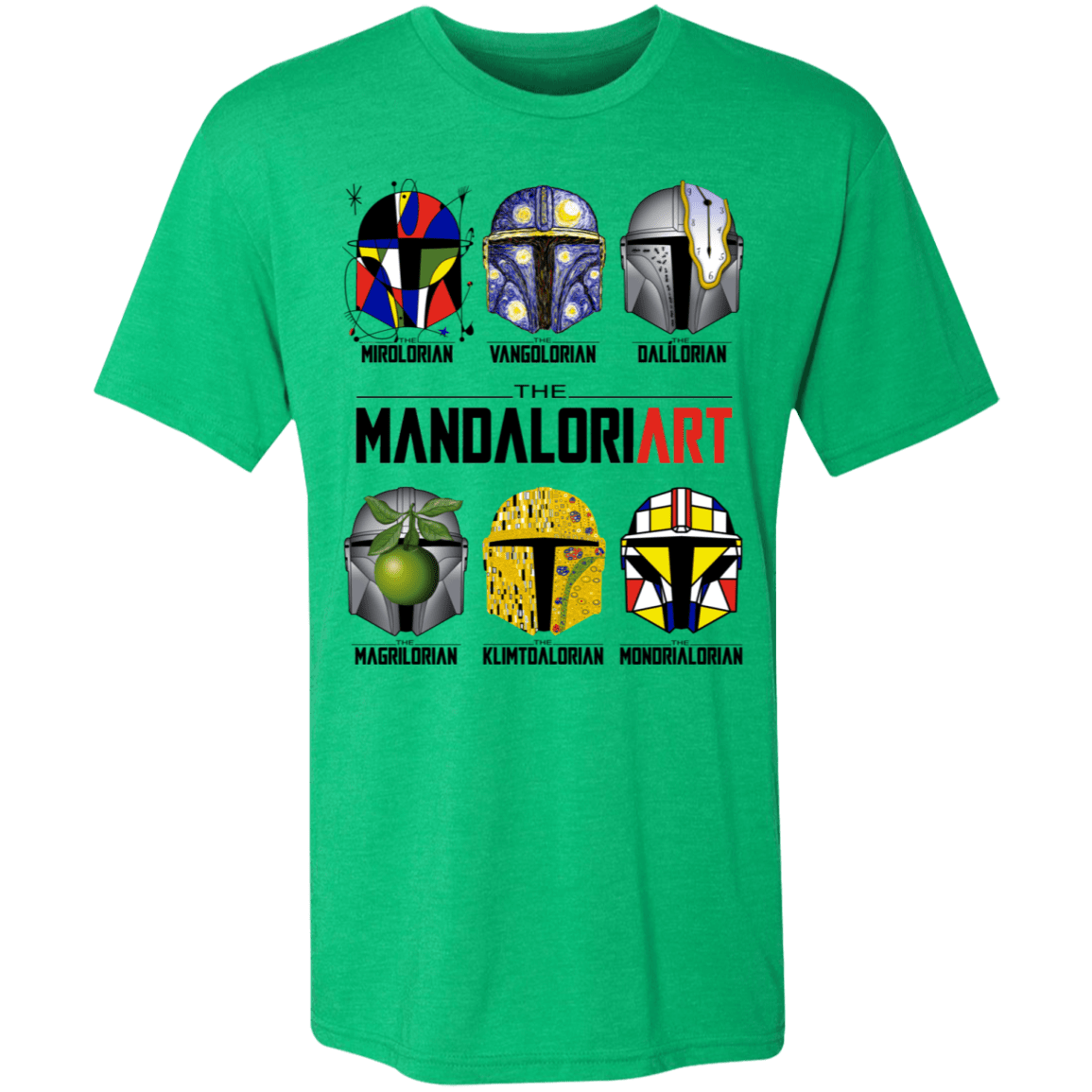 T-Shirts Envy / S The Mandaloriart Men's Triblend T-Shirt