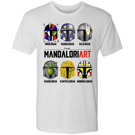 T-Shirts Heather White / S The Mandaloriart Men's Triblend T-Shirt