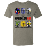 T-Shirts Venetian Grey / S The Mandaloriart Men's Triblend T-Shirt