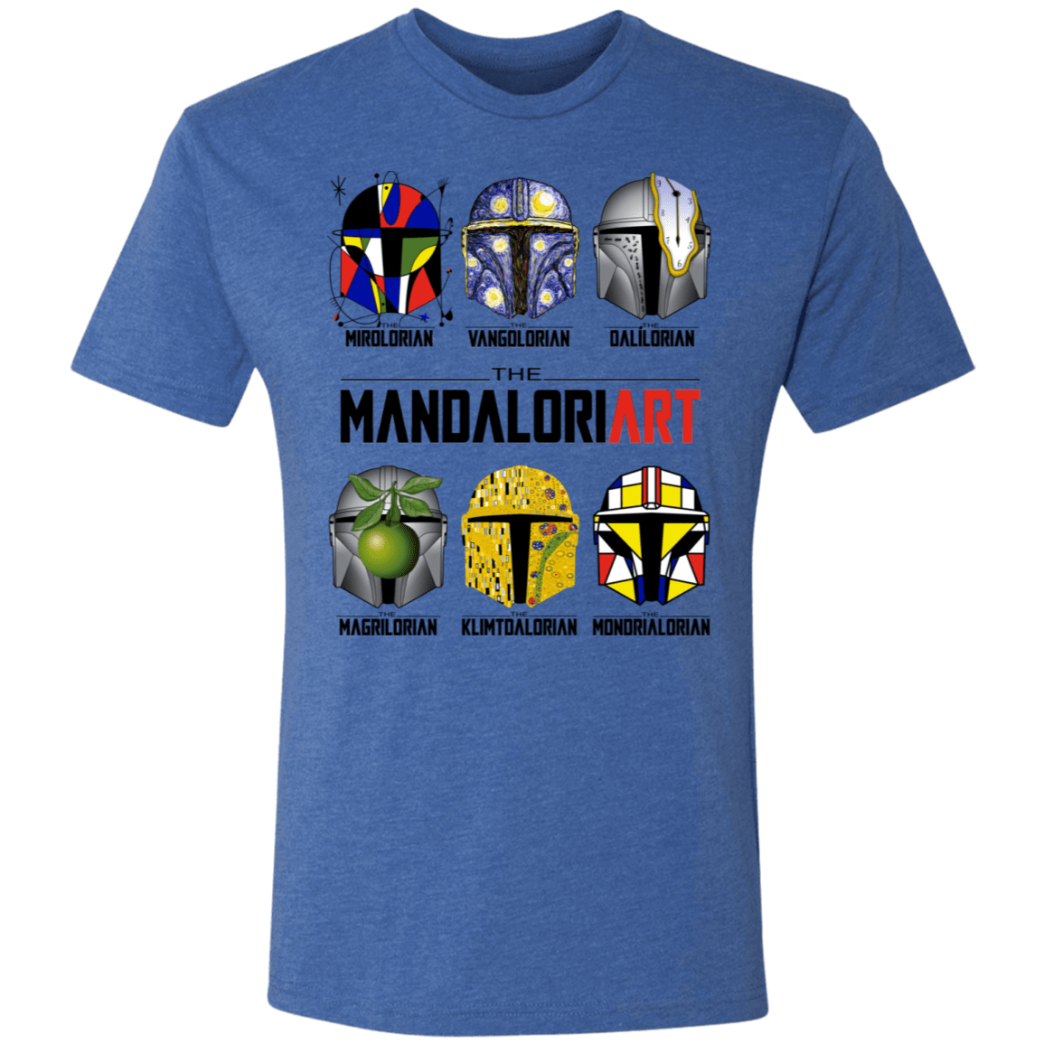 T-Shirts Vintage Royal / S The Mandaloriart Men's Triblend T-Shirt