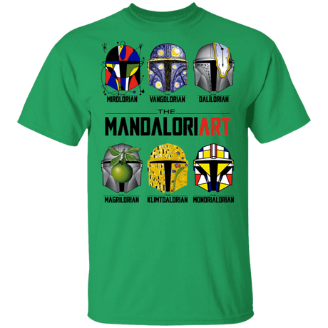T-Shirts Irish Green / S The Mandaloriart T-Shirt
