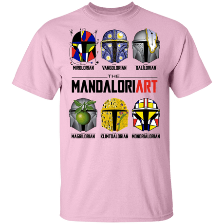 T-Shirts Light Pink / S The Mandaloriart T-Shirt